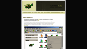 What Tortoisecvs.org website looks like in 2024 