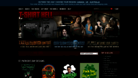 What Tshirthell.com website looks like in 2024 