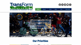What Transformca.org website looks like in 2024 