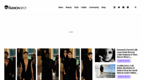 What Thefashionspot.com website looks like in 2024 