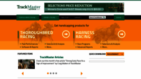 What Trackmaster.com website looked like in 2024 (1 year ago)