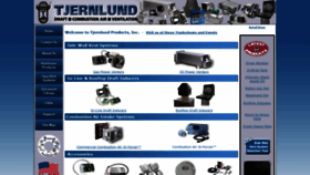 What Tjernlund.com website looks like in 2024 