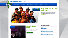 What Thesims3.com website looks like in 2024 