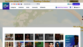 What Thesimsresource.com website looks like in 2024 
