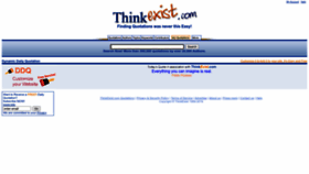What Thinkexist.com website looks like in 2024 