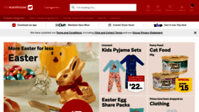 What Thewarehouse.co.nz website looked like in 2024 (1 year ago)