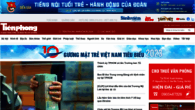 What Tienphong.vn website looks like in 2024 