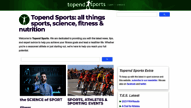 What Topendsports.com website looks like in 2024 