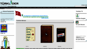 What Turklider.org website looks like in 2024 
