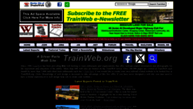 What Trainweb.org website looks like in 2024 