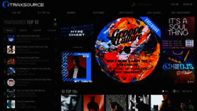What Traxsource.com website looks like in 2024 