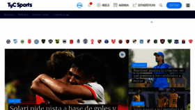 What Tycsports.com website looks like in 2024 