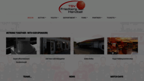 What Tsv-friedberg-handball.de website looks like in 2024 