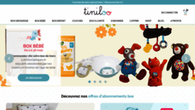 What Tiniloo.com website looks like in 2024 
