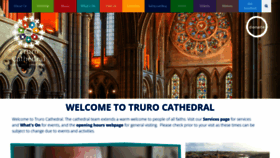 What Trurocathedral.org.uk website looks like in 2024 