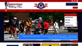 What Theconstitutional.com website looks like in 2024 