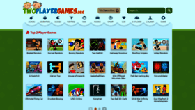 What Twoplayergames.org website looks like in 2024 
