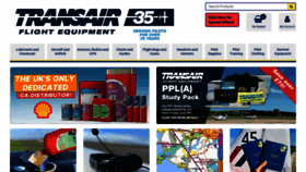What Transair.co.uk website looks like in 2024 