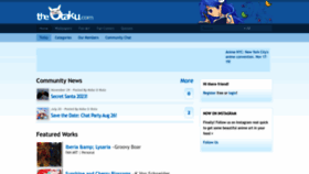 What Theotaku.com website looks like in 2024 