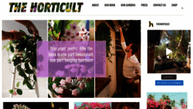What Thehorticult.com website looks like in 2024 