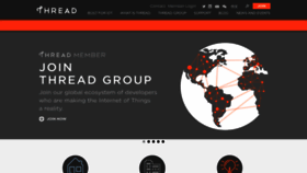 What Threadgroup.org website looks like in 2024 
