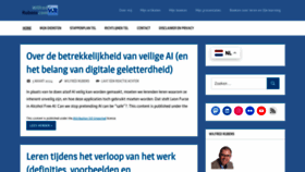 What Te-learning.nl website looks like in 2024 