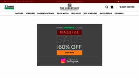 What Theluxuryhut.com website looked like in 2024 (1 year ago)