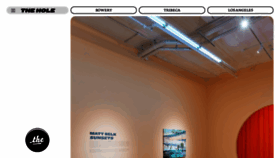 What Theholenyc.com website looks like in 2024 