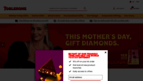 What Toblerone.co.uk website looks like in 2024 