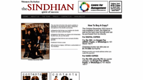 What Thesindhian.com website looks like in 2024 