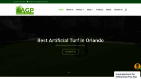 What Turfgrassorlando.com website looks like in 2024 