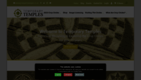 What Temporarytemples.co.uk website looks like in 2024 