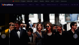 What Tvazteca.com website looked like in 2024 (1 year ago)