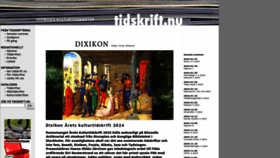 What Tidskrift.nu website looks like in 2024 