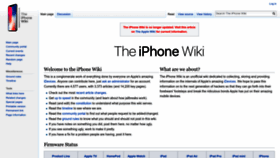 What Theiphonewiki.com website looks like in 2024 