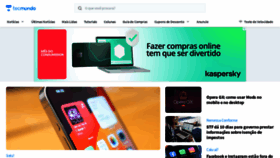 What Tecmundo.com.br website looks like in 2024 