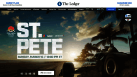 What Theledger.com website looks like in 2024 