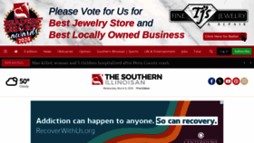 What Thesouthern.com website looks like in 2024 