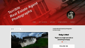 What Terriblerealestateagentphotos.com website looks like in 2024 