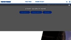 What Toyotires.com website looks like in 2024 