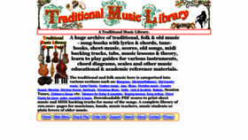 What Traditionalmusic.co.uk website looks like in 2024 