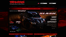 What Traxxas.com website looks like in 2024 
