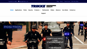 What Trikkemobility.com website looks like in 2024 