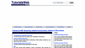 What Tutorialsweb.com website looked like in 2024 (2 years ago)