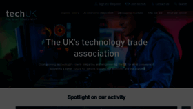 What Techuk.org website looks like in 2024 