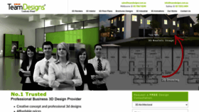 What Teamdesigns.com.au website looks like in 2024 