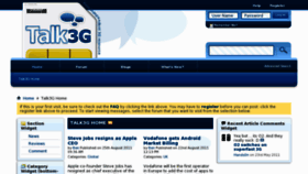 What Talk3g.co.uk website looked like in 2011 (12 years ago)