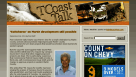 What Tcoasttalk.com website looked like in 2011 (12 years ago)