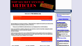 What Tss-articles.com website looked like in 2011 (12 years ago)