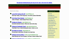 What Tinhdonphuong.net website looked like in 2011 (12 years ago)